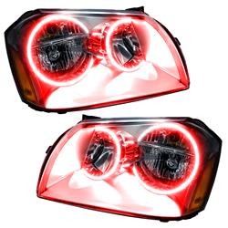 Oracle SMD Chrome Halo Headlights 05-07 Dodge Magnum - Click Image to Close